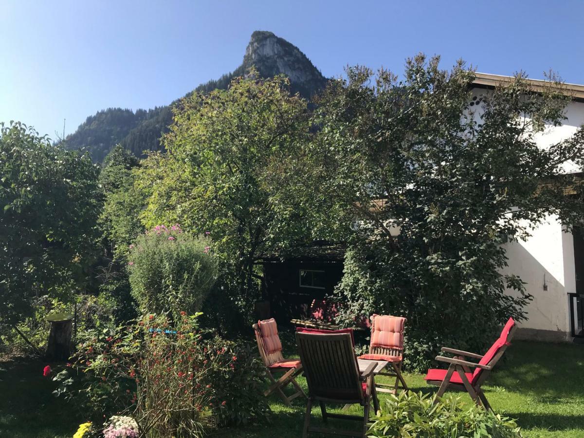 אוברמרגואה Ferienwohnungen Im Lueftlmalereck, Mussldomahaus מראה חיצוני תמונה